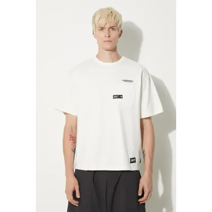 Zdjęcie NEIGHBORHOOD t-shirt Classic-P Crewneck męski kolor biały z nadrukiem 241FPNH.CSM06
