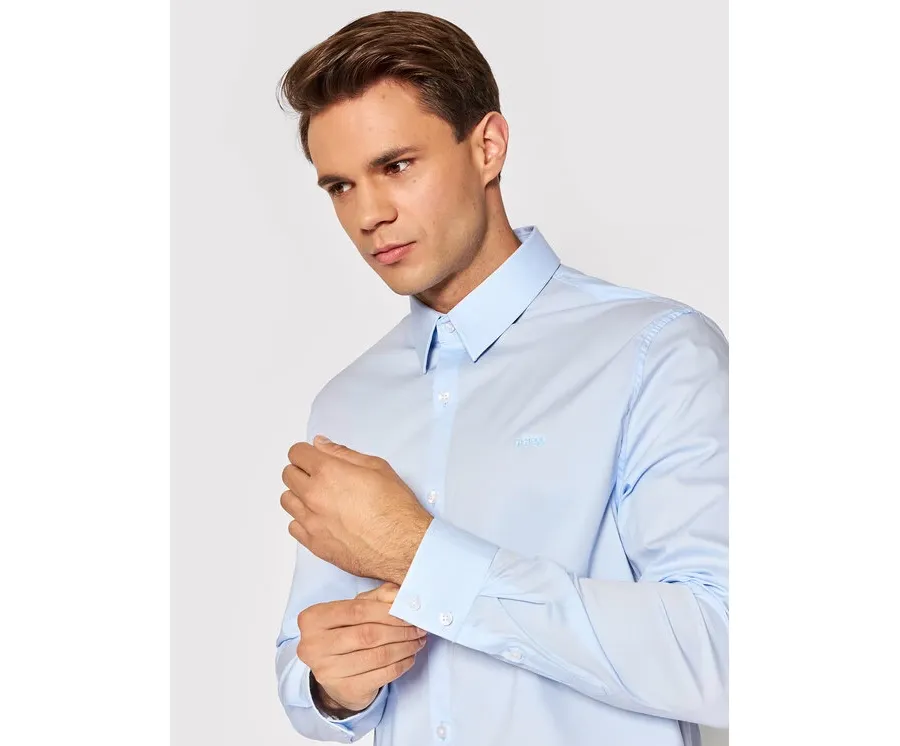 obrazek 1 Guess Koszula Sunset M1YH20 W7ZK1 Błękitny Slim Fit