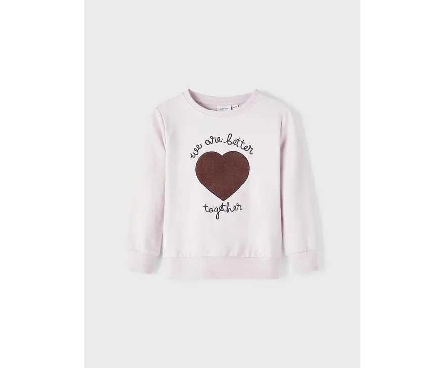 obrazek 1 NAME IT Bluza 13219034 Różowy Regular Fit