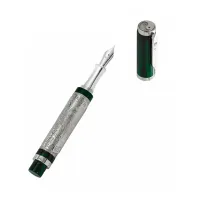 Picture Year Of The Rooster Silver fountain pen by Urso Limited Edition