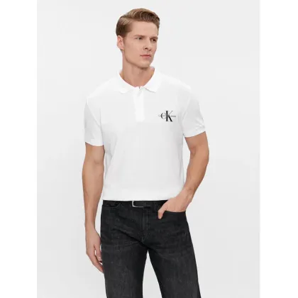 Zdjęcie Calvin Klein Jeans Polo J30J323395 Biały Regular Fit