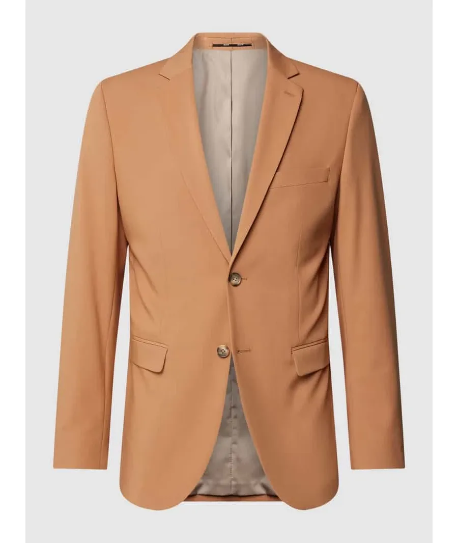 obrazek 1 Marynarka na dwa guziki o kroju slim fit z kołnierzem z połami model ‘LIAM’