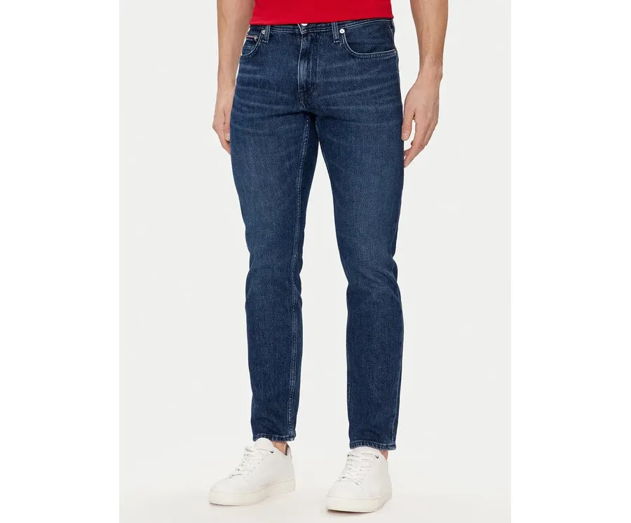 obrazek 1 Tommy Hilfiger Jeansy Merceer MW0MW35169 Granatowy Straight Fit
