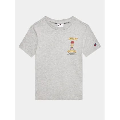 Zdjęcie Champion T-Shirt 306375 Szary Regular Fit