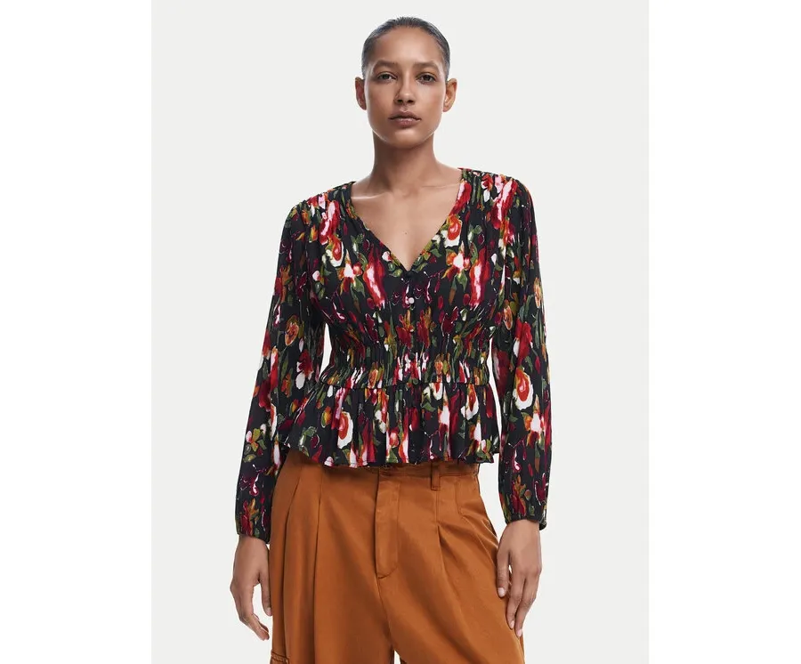 obrazek 1 Desigual Bluzka Kanazawa 24WWBW09 Kolorowy Regular Fit
