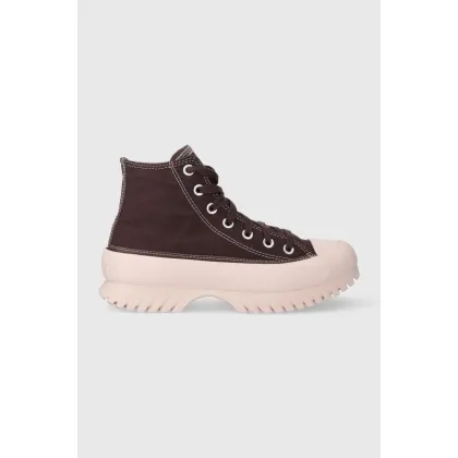 Zdjęcie Converse trampki Chuck Taylor All Star Lugged 2.0 damskie kolor brązowy A04633C