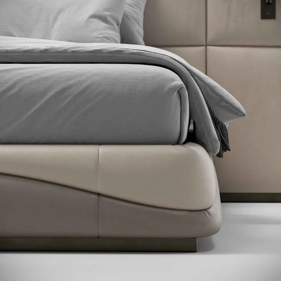 obrazek 25 Eleganckie włoskie łóżko do sypialni - styl modernistyczny