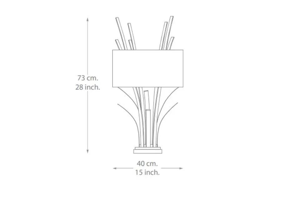 obrazek 2 Nieszablonowa lampa na biurko do gabinetu lub salonu
