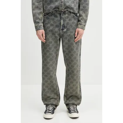 Zdjęcie Daily Paper jeansy Shield Laser Washed Jeans męskie 2511155