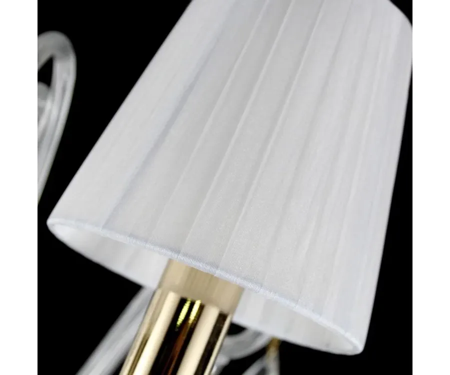 obrazek 3 Prestiżowa włoska lampa ścienna - szkło murano