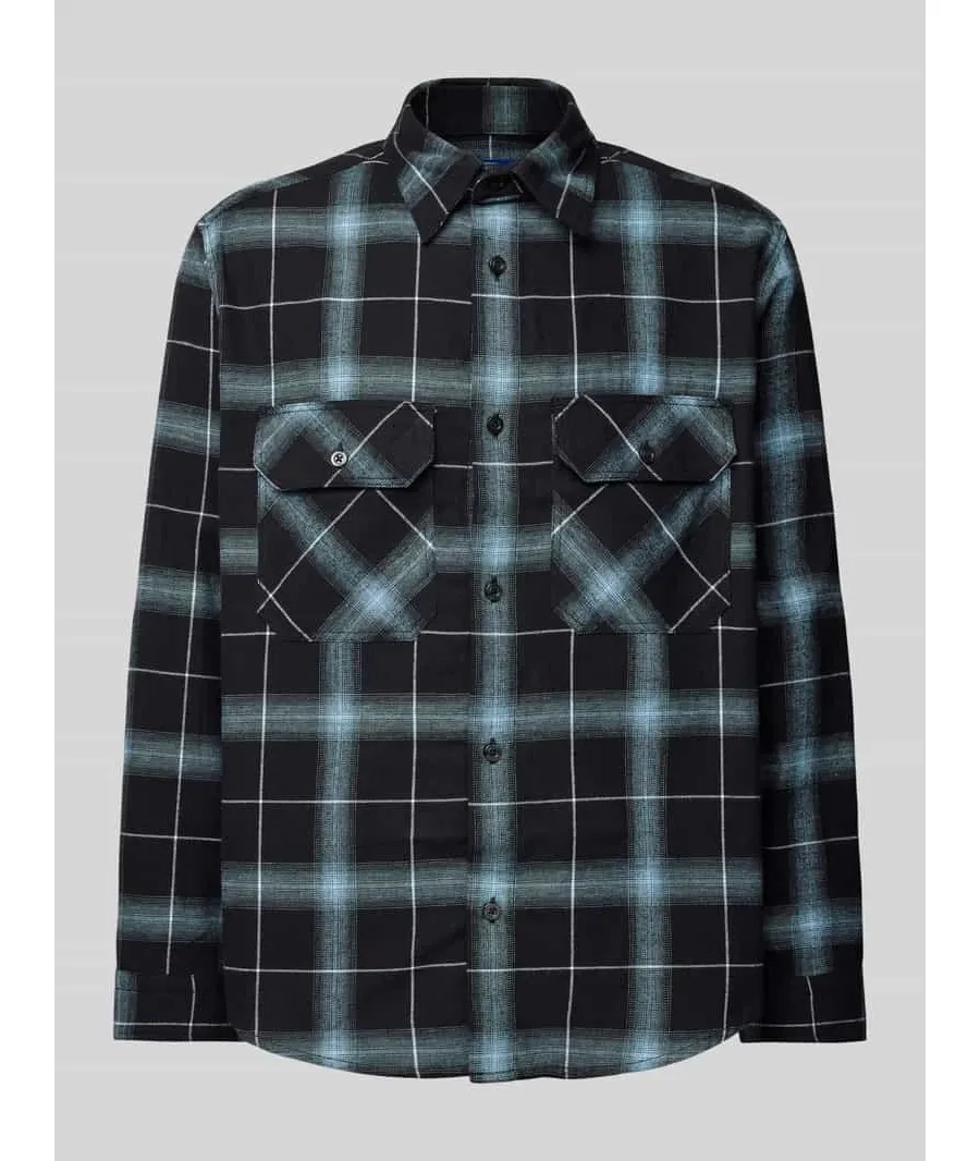 obrazek 1 Koszula casualowa o kroju regular fit z kołnierzykiem typu kent model ‘Ebolt’