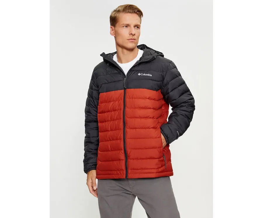 obrazek 1 Columbia Kurtka przejściowa Powder Lite™ Hooded Jacket Pomarańczowy Regular Fit