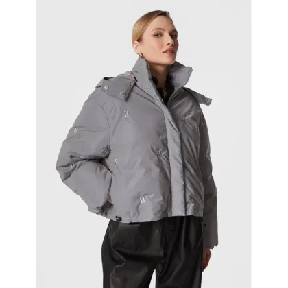 Zdjęcie ROTATE Kurtka zimowa Padded Quilt RT2096 Szary Regular Fit