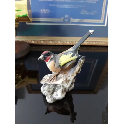 Zdjęcie Prestiżowa porcelanowa figura ptaka