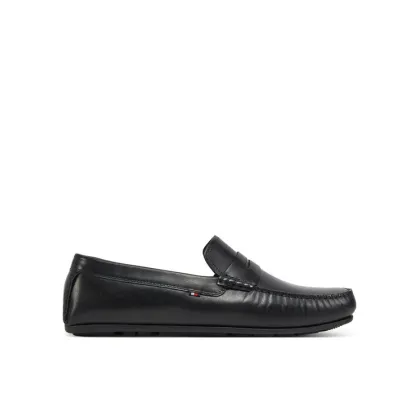 Zdjęcie Tommy Hilfiger Mokasyny Corpoarte Hilfiger Lth Driver FM0FM04810 Czarny