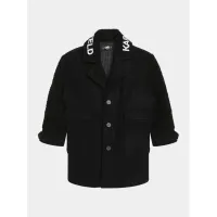 Zdjęcie Karl Lagerfeld Kids Płaszcz Z16169 S Czarny Regular Fit