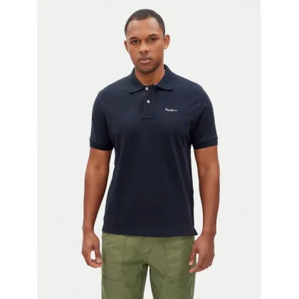 Zdjęcie Pepe Jeans Polo Essential PM542298 Granatowy Regular Fit