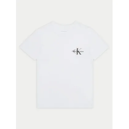 Zdjęcie Calvin Klein Jeans T-Shirt IU0IU00678 Biały Regular Fit