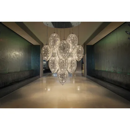 Zdjęcie Duży luksusowy żyrandol od włoskich projektantów
