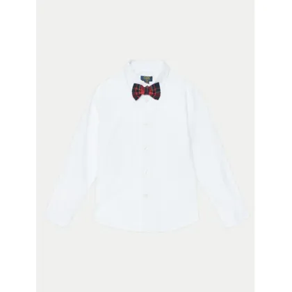 Zdjęcie OVS Komplet koszula i mucha 2147038 Biały Regular Fit