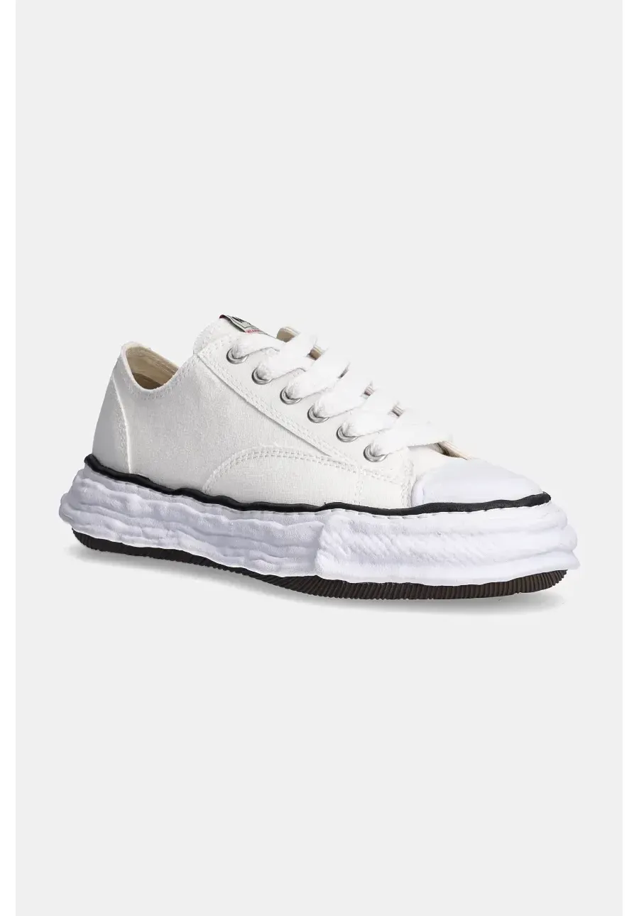 obrazek 1 Maison MIHARA YASUHIRO tenisówki Peterson 23 Canvas Low-Top męskie kolor biały A11FW702