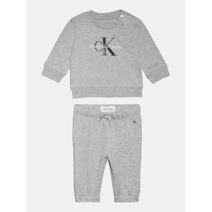 Zdjęcie Calvin Klein Jeans Dres Monogram IN0IN00017 Szary Regular Fit