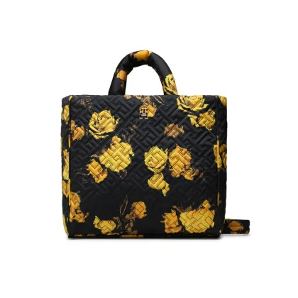 Zdjęcie Tommy Hilfiger Torebka Flow Tote Floral AW0AW14380 Czarny
