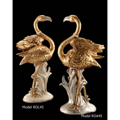 Picture Luxurious ceramic flamingos