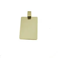 Zdjęcie Medal prostokątny błyszczący mm.20x15