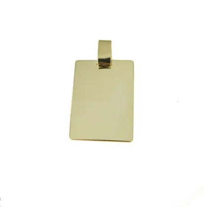 Zdjęcie Medal prostokątny błyszczący mm.20x15
