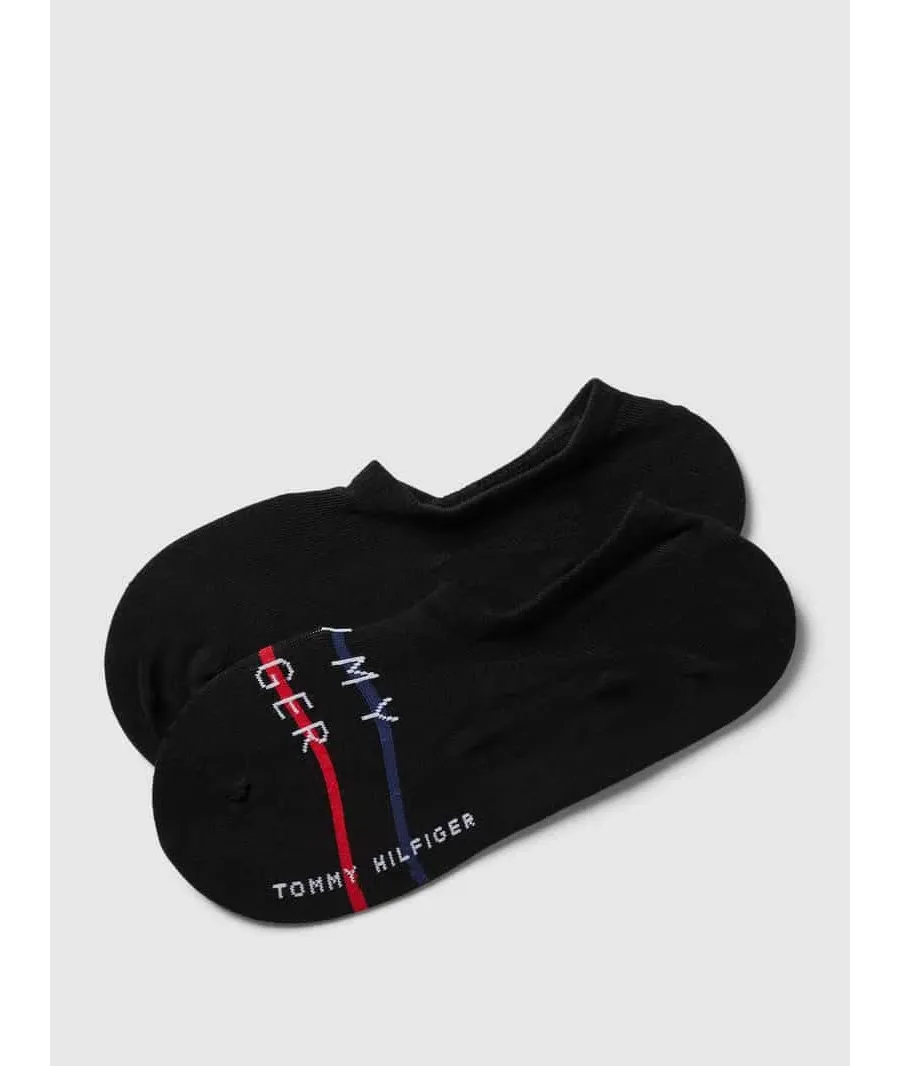 obrazek 1 Skarpetki stopki z nadrukiem z logo w zestawie 2 szt.