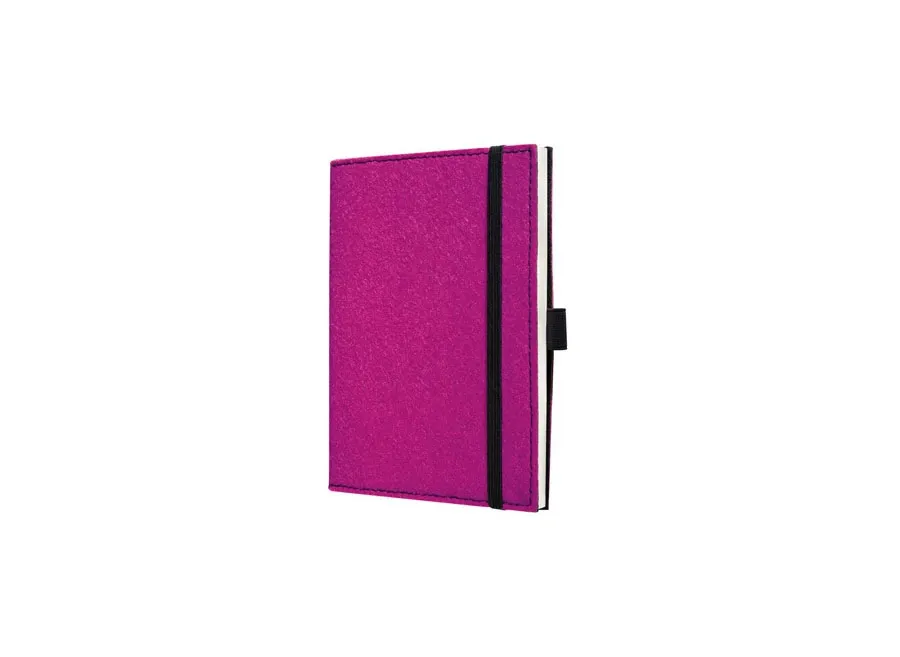 obrazek 1 Oryginalne notesy w miękkich okładkach z kolekcji Felt - Purple Passion