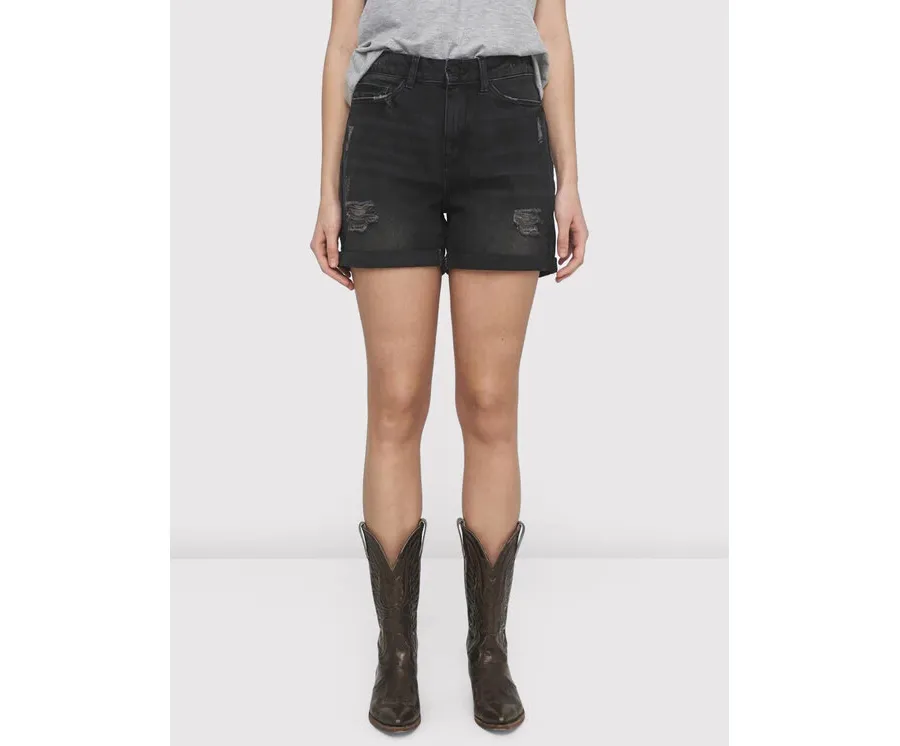 obrazek 1 Noisy May Szorty jeansowe Smiley 27010865 Czarny Regular Fit