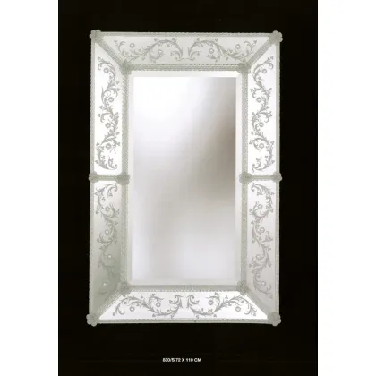 Zdjęcie Genialne szklane lustro ścienne z włoch