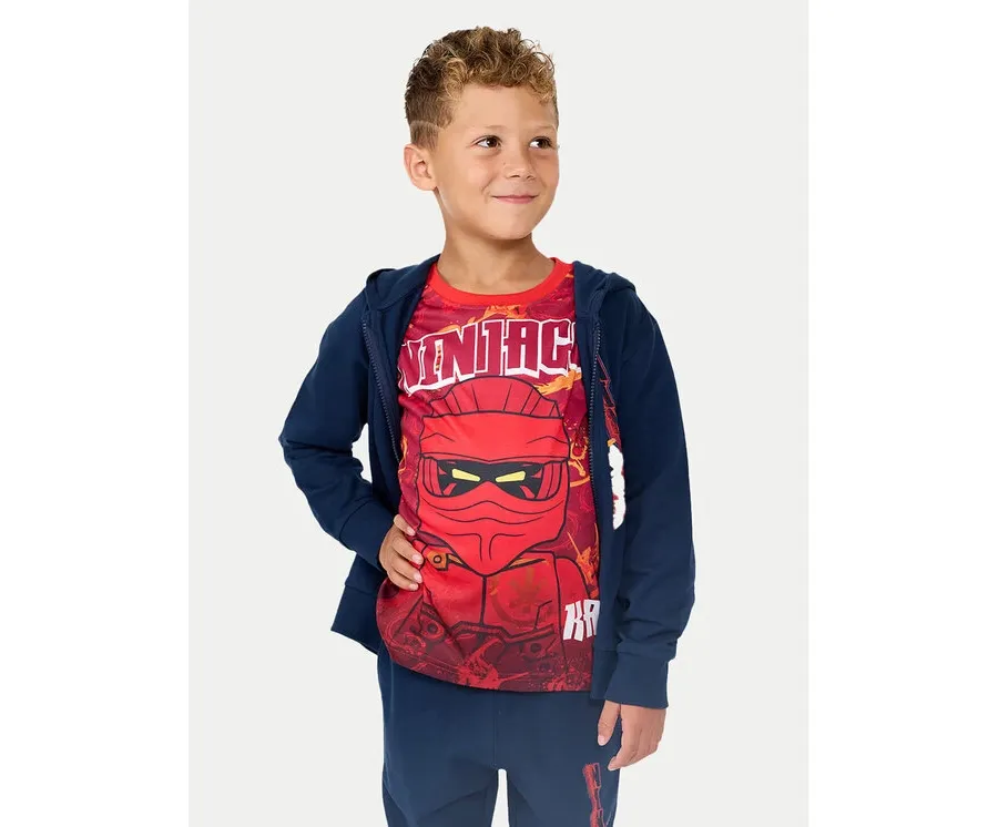 obrazek 1 LEGO T-Shirt Ninjago 12011405 Czerwony Regular Fit