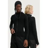 Zdjęcie Heliot Emil kardigan wełniany kolor czarny lekki AW24.W.07.066.BLK01