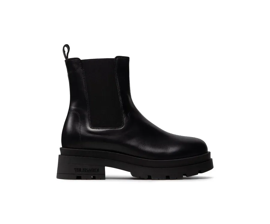 obrazek 1 Trussardi Botki 79A00721 Czarny