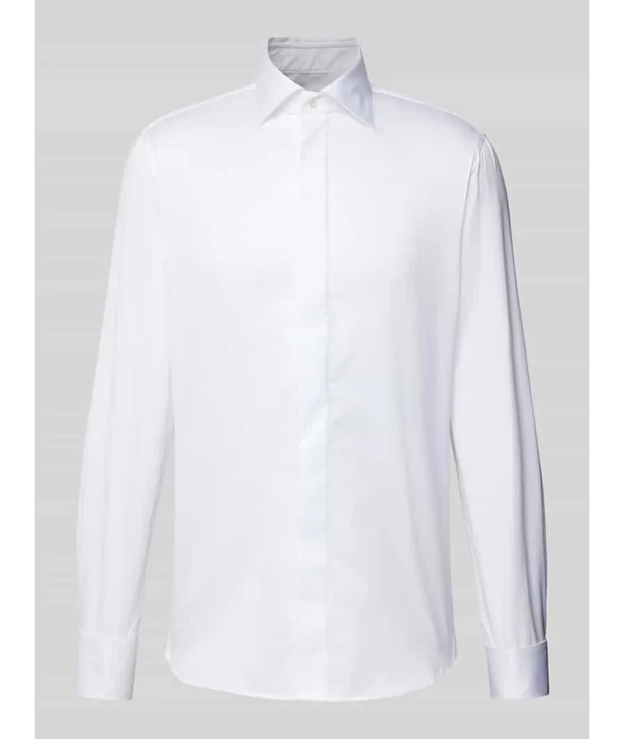 obrazek 1 Koszula smokingowa o kroju regular fit z Uni Solid