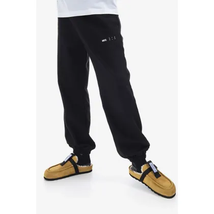 Zdjęcie MCQ spodnie dresowe bawełniane kolor czarny gładkie 647262RST931000-BLACK