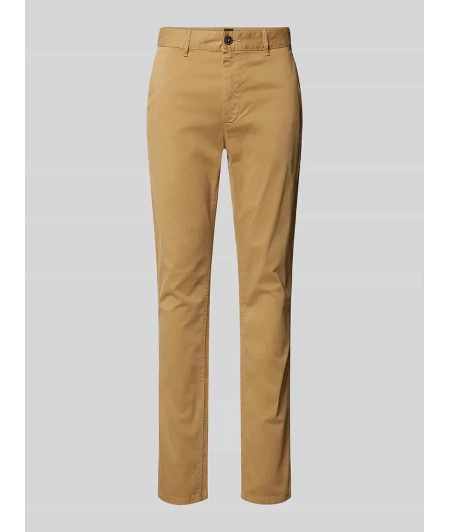 obrazek 1 Chinosy o kroju slim fit z bocznymi, wpuszczanymi kieszeniami