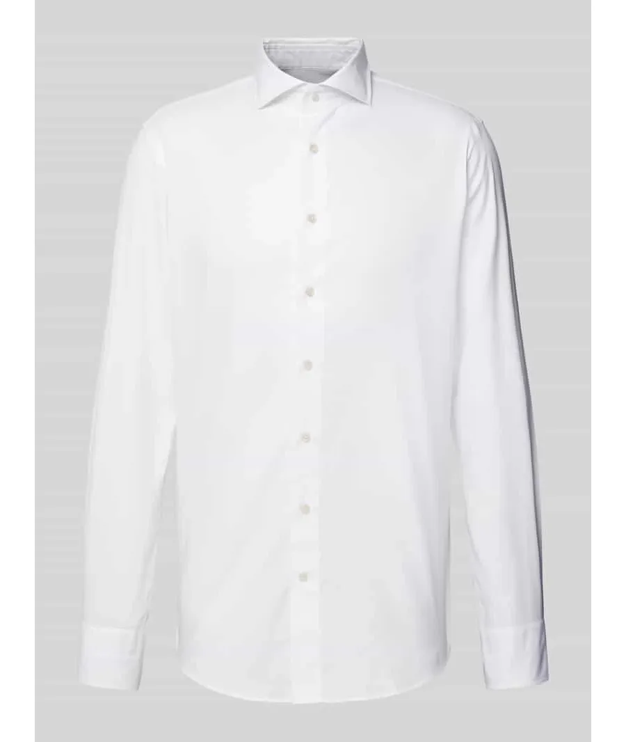 obrazek 1 Koszula biznesowa o kroju slim fit z popeliny