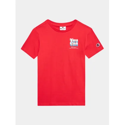 Zdjęcie Champion T-Shirt 306374 Czerwony Regular Fit