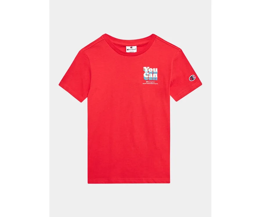 obrazek 1 Champion T-Shirt 306374 Czerwony Regular Fit