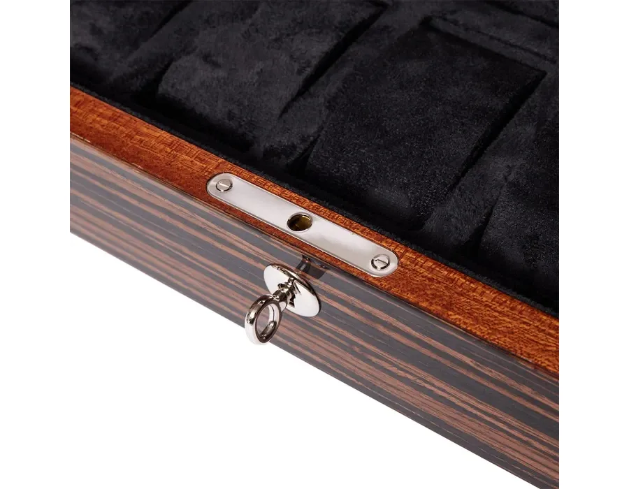 obrazek 7 Drewniane pudełko kolekcjonerskie na dziesięć zegarków