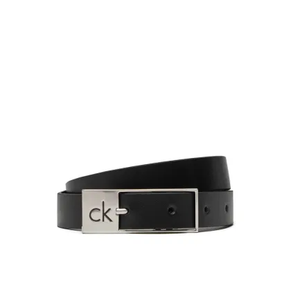 Zdjęcie Calvin Klein Pasek Damski Ck Cut Square Buckle 2.0 K60K613155 Czarny