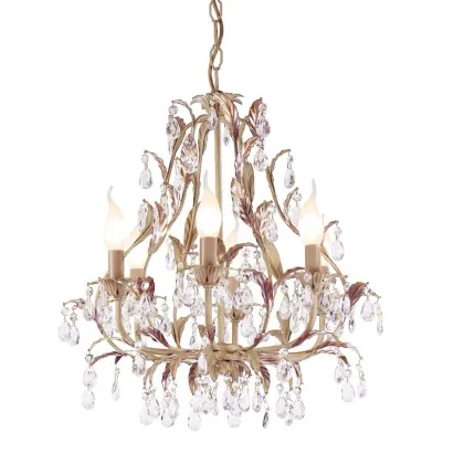 Zdjęcie Szykowny żyrandol do eleganckiego salonu - Euro Lamp Art