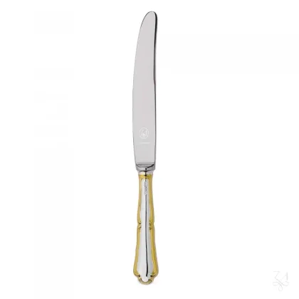 Zdjęcie Pięknie zdobiony nóż stołowy wykonany ze srebra - Zaramella Argenti