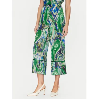 Zdjęcie Simona Corsellini Spodnie materiałowe P25CPPA02501 Zielony Relaxed Fit