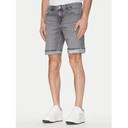 Zdjęcie Karl Lagerfeld Jeans Szorty jeansowe A2M10082 Szary Slim Fit