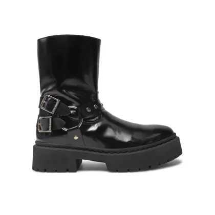 Zdjęcie Steve Madden Botki Zwart SM11003405 Czarny